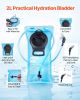 VEVOR Hydration Backpack, 25L Insulated Hydration Pack Backpack with 2L TPU Water Bladder, Hiking Water Backpack with Storage for Men Women