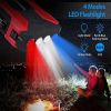 Car Jump Starter Booster with LED Flashlight for Outdoor Emergency
