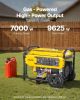 VEVOR Portable Generator, 9625W Peak Watt Home Generator, Backup Generators for Home with Foldable Handle, Electric Start, Gas Powered, CO Sensor