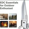 HikingEssentials Durable Tactical Knife for Your Next Adventure