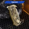 1pc 3-in-1 Lighter, Butane Lighter, Bottle Opener Lighter, Outdoor Emergency Lighter, Tactical Design Engraved Lighter, Portable Lighter for Camping