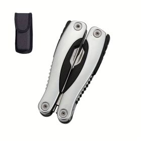 "The Last Tool You'll Need - Professional Multi-Function Pliers for Outdoor Survival" (Color: Silvery camping outdoor special)