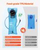 VEVOR Hydration Backpack, Water Backpack with 3L TPU Water Bladder, Tactical Molle Hiking Hydration Pack with Storage for Men Women